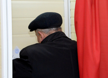 Azerbaijani parliamentary election kicks off. Baku, Azerbaijan, Nov.01, 2015